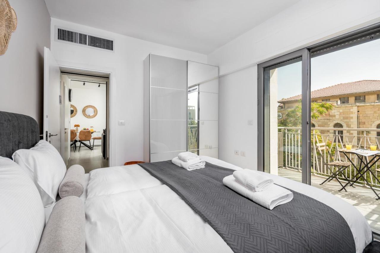 2Bdr W Parking Shirat Haneviim - Mamilla Area Sea-U Йерусалим Екстериор снимка